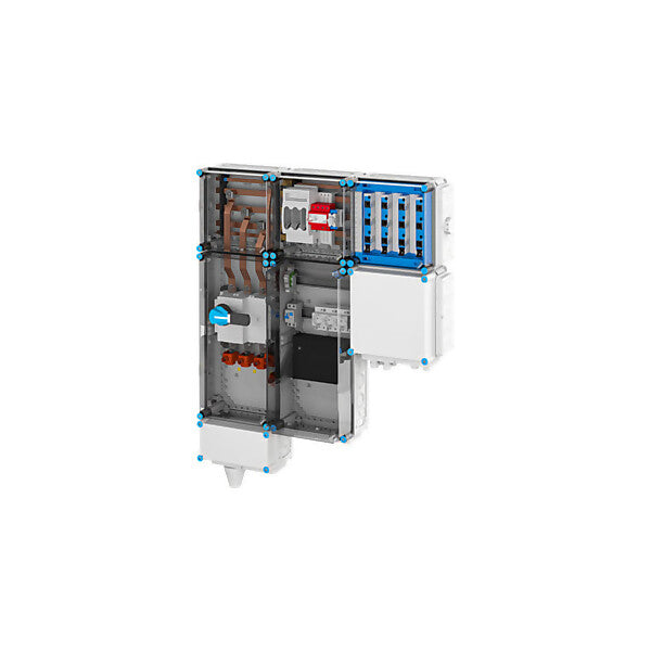 Hensel Ladeverteiler f.4 Ladep. a 22kW Mi EV 22kW 4001